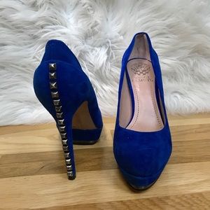 Vince Camuto Studded Platform Heels
